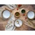 Creatable Set Posod Cascade Brown, 4-Delni