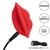 California Exotics Naughty Bits Muah Mini Vibrator Red