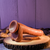 Evolved Peek A Boo Vibrating Dildo 8 Inch Dark