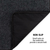 OneConcept Magic Carpet DLX, grijaća podloga, 60 x 70 cm, 190 W, 4 temperature, timer, antracit