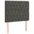 vidaXL Box spring postelja z vzmetnico temno siva 100x200 cm žamet