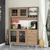 Hanah Home Višenamenska komoda Grano 140, 140 x187 x40 cm, Hrast