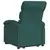 Električni naslonjač na podizanje tkanina tamnozeleni