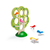 SMART puzzle smart games 5 ptičica (MDP25639)
