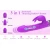 Paloqueth Thrusting & Rotating Rabbit Vibrator with 7 Thrust & 7 Vibration Modes Purple