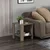 Hanah Home Klub sto Midi Yan, 40x40x42 cm, Orah
