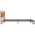 Okvir za krevet metalni 180 x 200 cm