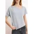 Trendyol Milla Ženska majica TWOSS26TS00059, Siva