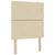vidaXL Postelja boxspring z vzmetnico Krem 80 x 200 cm Blago