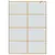 Zid za walk-in tuš Zlatno 140 x 195 cm Staklo otporno na udarce