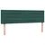 Vidaxl Box spring postelja z vzmetnico temno zelena 160x220 cm žamet
