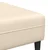 Sofa Krema 250 x 188 x 76 cm Kordura tekstil