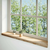 Prozorske klupice 2 kom 110x20x2 cm netretirane masivne hrast
