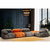 ATELIER DEL SOFA Tabure Bubble Pouffe Orange