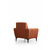 ATELIER DEL SOFA Fotelja Hamlet Tile Red