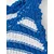 MANGO KIDS Obleka Margot  modra / bela