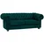 Landscape CHESTERFIELD ZOFA, gozdno zelena tekstil
