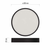 LED plafonsko svetlo LED/28,5W/230V 3000/3500/4000K prečnik 30 cm crno