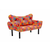 ATELIER DEL SOFA Sofa dvosed Chatto Patchwork