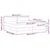 Vidaxl LED Box Spring Postelja Temno rjava 200 x 200 cm blago