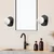 Opviq Zidna lampa E14 Socket, Crno-Krem