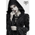 Ženski plašč DEVIL FASHION - Hollow Devotion Gothic - CT166