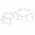 Hanah Home klub sto Luvi 20455, 40,6 cm, Rahle / antracit