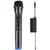 PULUZ PU628B 3.5mm UHF wireless dynamic microphone (black)