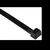 YATO PVC Vezica, 700x0.9mm, 50 komada, Crna