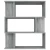 Greatstore Knjižna omara/pregrada siva sonoma 80x24x96 cm inženirski les