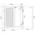 Kabinet za mete EDE Crna 52,5 x 10,5 x 53,5 cm