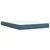 Vidaxl Box spring postelja z vzmetnico modra 160x200 cm žamet
