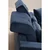 ATELIER DEL SOFA Sofa dvosed Frido Navy Blue