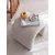 Atelier del Sofa Tabure 51x45x46cm, Belo