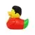 Lilalu Patkica - Football Star - Rubber Duck - green