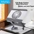 NVV Postolje za laptop sa ventilatorom za hlađenje, 360°, Sivo