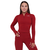 GymBeam Women‘s Ignite Crop Top Dark Red