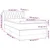 Greatstore Box spring postelja z vzmetnico modra 90x200 cm blago