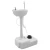 Kamperski WC set 2 pcs Siva 50,5 x 33 x 103 cm