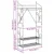 Vidaxl Odprt omara Enobarvno 2 szt. 78 x 36 x 158 cm