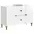 TV ormar s ladicama Bijela visokog sjaja 89 x 34,5 x 60 cm