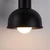 Sollux SL.1316 - Zidna spot svetiljka ELBA 1xE27/15W/230V crna