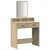 Toaletni stol Sonoma hrast 79 x 41 x 140 cm Konstruirano drvo