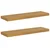 Polica na zidu 2 pcs Bež 90 x 23,5 x 4 cm Konstruirano drvo
