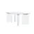 Venture Design Jedilna miza Ester 180x90 cm siva