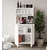 HANAH HOME Višenamenska polica Parma 2 White