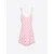 Bershka Obleka  rjava / roza