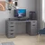 Hanah Home radni sto Alen 150cm 5 Drawer Cabinet, 150 cm, antracit