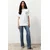 Trendyol Milla Ženska majica TWOSS24TS00234, Bela