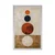 Plakat japandi z modernimi krogi - 30x45 silver